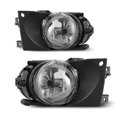 thumbnail image 1 of 1Pair Front Bumper Fog Lights Replacement Clear Fog Lamps, 1 of 5