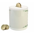 thumbnail image 1 of Victorian Piggy Bank, Rose Garland Pastel Tones Jasmine Cornflower Bouquet Classic Bloom Graphic, Ceramic Coin Bank Money Box for Cash Saving, 3.6" X 3.2", Red Yellow Green, by Ambesonne, 1 of 4