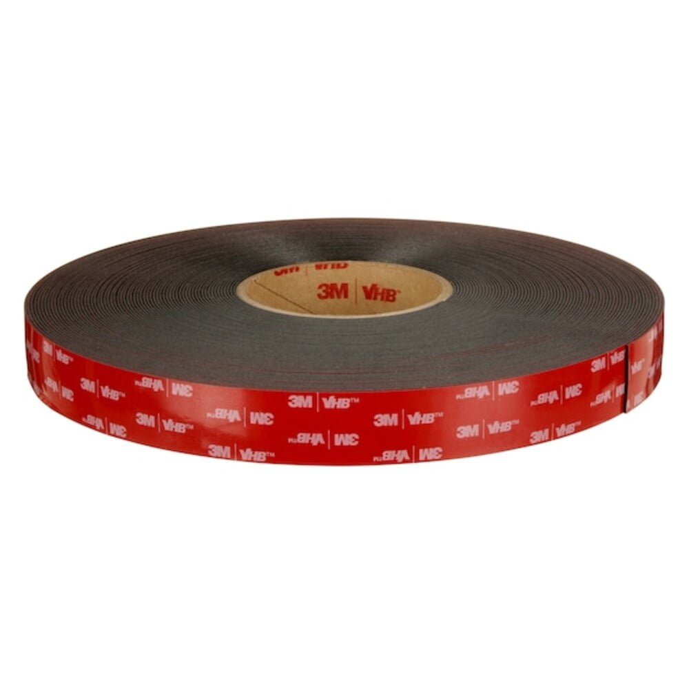 3M VHB Tape 5952 Black, 1 in x 36 yd 45.0 mil, 9 per case