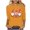 Yellow, variant on qelini Womens 3/4 Sleeve T Shirts Dwarf Print Pullover Basic Tee Crewneck Lightweight Tunic Casual Holiday Blouses