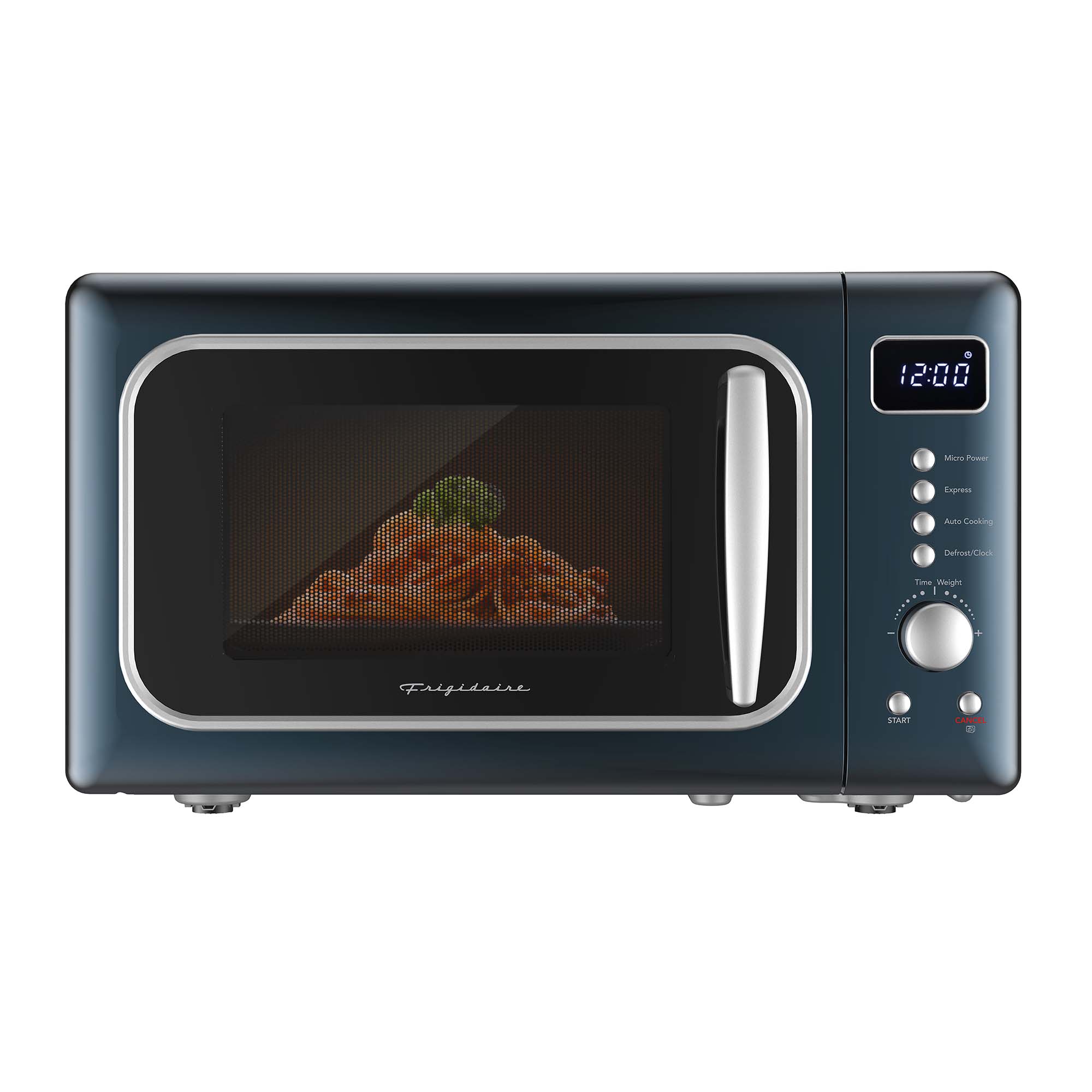Frigidaire 0.7 Cu. ft. 700 Watts Retro Countertop Microwave Oven, Azure