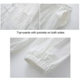 thumbnail image 6 of Cotton Linen Tai Chi Uniform Martial Art Set, Chinese Traditional ClothingTang Suit Unisex Kung Fu Clothes Zen Meditation Uniform Breathable, 6 of 7