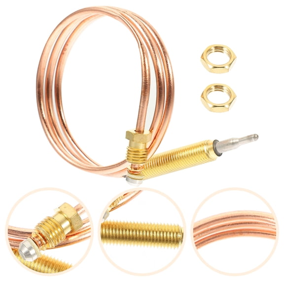 Masteelf Heater Replacement Thermocouple Grill Fireplace Thermocouple Outdoor Stove Thermocouple Sensor