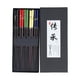 thumbnail image 1 of Juego de palillos japoneses creativos mariposa amor flor y viento caja de regalo palillos de Sushi puntiagudos, 1 of 14
