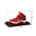 thumbnail image 4 of Better Display Cases Versatile Clear Acrylic Display Case - Medium Rectangle Box with Purple Risers and Black Base 15" x 8" x 9" (V11), 4 of 8