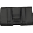 thumbnail image 3 of Horizontal Black Leather Case fits LG Revere Flip phones, 3 of 7