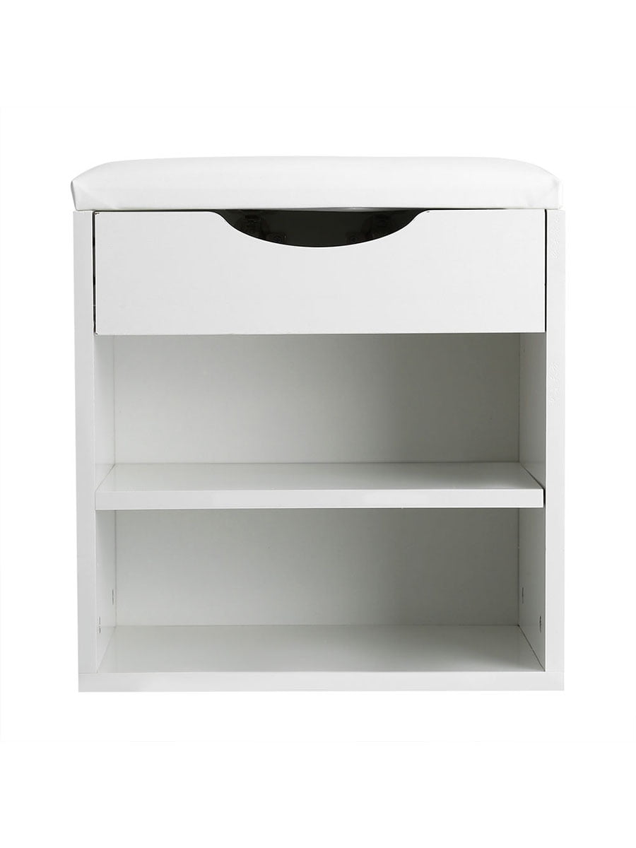 prepac shoe cubbie cabinet white on Entryway Shoes Storage Bench Home Hallway Shoe Bench Wooden Shoes Storage Organizer Cabinet Padded Seat Walmart Com Walmart Com