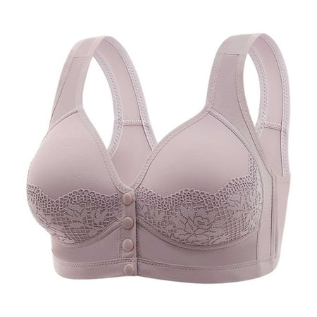 Siilsaa Bras for Women Bras for Women - Bralettes for Women with Support - from Small to Plus Size Lingerie Purple 40