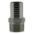 thumbnail image 4 of 304 Stainless Steel Male Adapter, 1" MPT x 1" Barb, 4 of 6