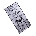 thumbnail image 3 of Cortina de encaje Cortina web negra Cortina de ventana de Halloween Persiana enrollable de ventana fantasma Vogacara HA8475-00B, 3 of 6
