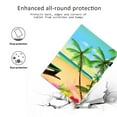 thumbnail image 6 of iPad Pro 11 Case (2020 Released, 2nd Generation), Allytech PU Leather Slim Fit Drop Protection Auto Sleep Wake Kickstand Folio Cards Holder Wallet Case Cover for Apple iPad Pro 11 2020,Beach, 6 of 6