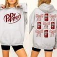 thumbnail image 3 of Dr Pepper Can & Bow Hoodie - Retro Soda Lover Pullover, Multiple Colors, Sizes S-5XL, 3 of 6