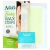 Nad's Body Wax Strips, Body Hair Removal for Women with Bonus Oil Wipes, 20 Count