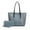 Blue, variant on MKF Collection Dinah Vegan Leather Women's Tote Bag, Classy Shoulder Purse Handbag & Wristlet Wallet 2 pcs by Mia K - Red