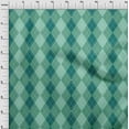 thumbnail image 4 of oneOone Cotton Poplin Twill Sea Green Fabric Check Sewing Craft Projects Fabric Prints By Yard 56 Inch Wide, 4 of 5