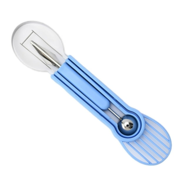 Dvkptbk Ball Digger Five-In-One Multifunctional Fruit Digging Device Carved Flower Digging Device Kitchen Gadgets