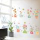 thumbnail image 4 of Jardín en maceta Tienda Pegatinas de pared Plantas Decoración para el hogar Sala de estar Flor Ventana Escaparate Decoración Sweethay JJ65301-00, 4 of 6