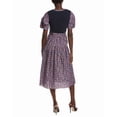 thumbnail image 2 of Derek Lam 10 Crosby womens  Natalia Mixed Media Dress, 00, Blue, 2 of 3
