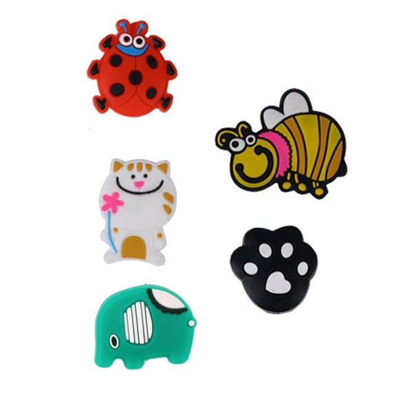 Necvior Silicone Tennis Racket String Shock Damping Tennis Racket Damper for Tennis String and Racket, Tennis Vibration Dampener