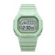 thumbnail image 5 of Reloj cuadrado pequeño verde Matcha para estudiantes y adolescentes, para deportes al aire libre, resistente al agua, reloj electrónico LED multifunción, 5 of 5