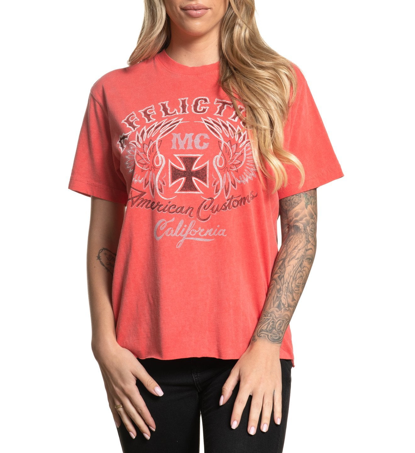 affliction womens shirts