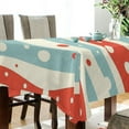 thumbnail image 4 of Yayeee Tablecloths for Rectangular Tables 60 x 60 inch Party Table Cover, Light Blue Pattern, 4 of 6