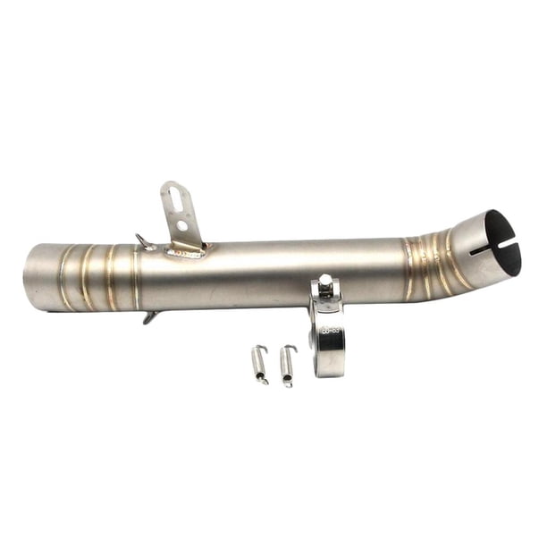Tubo medio de escape de motocicleta,Tubo intermedio de conexión de escape,Tubo de enlace,Tubo de escape,Tubo de enlace del tubo medio de escape,Tubo adaptador de enlace medio de escape