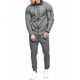 thumbnail image 2 of Cárdigan con cremallera informal para exteriores para hombre, cuello redondo, traje deportivo con capucha Pompotops oipoqjl29738, 2 of 5