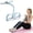 Blue, variant on Multifunction Pedal Resistance Band, 6-Tube Elastic Rubber Exercise Trainer for Full Body Workout, Men Women Home Gym Stretching Strength Training