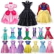 thumbnail image 2 of Disfraz de princesa Disney para niñas, Cosplay de carnaval, melocotón, sirena, Ariel, Jasmine, Elena, ropa de cumpleaños para niños, 2 of 5