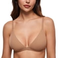 thumbnail image 1 of Sostén INLYRIC Inbarely Triángulo Bralette Sin Costuras Beige XXL, 1 of 6