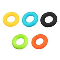 Uxcell 2.76" 5 Level Resistance Hand Grip Strengtheners Hand Grip Rings for Training