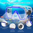 thumbnail image 4 of Set de Snorkel Honlanor para Adultos - Equipo de Buceo con Tubo Antivaho y Antifuga, 4 of 7