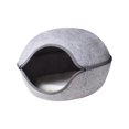 thumbnail image 4 of Cama túnel para gatos, cama cueva para mascotas, escondite desmontable, transpirable para interiores con cremallera, cama interactiva resistente a los, 4 of 10