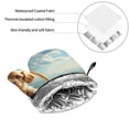 thumbnail image 6 of Naloa Adorable Puppy Basket Oven Mitts and Pot Holders 4 pcs Set, Cooking Baking Grilling Kitchen Oven Glove for Cooking, 6 of 6
