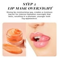 thumbnail image 4 of ANAi Rui Lip Mask & Scrub Set , Color Stunning Hydrating Lip Scrub, Natural Peach Flavor Set, 4 of 8
