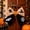 C, variant on QuanTara 13.8in Halloween Fuzzy Door Bow – Pumpkin Bat Skull Decor