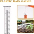 thumbnail image 3 of SUTENGDA 7” Plastic Rain Gauge Replacement Tube  2 Pack Transparent Cold Resistance Rain Crack Measuring Tool  Rain Measurement Gauge for Outdoor Garden Yard Home, 3 of 8