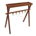thumbnail image 3 of Oubit Portable Picnic Table,Folding Beach Table Retro Solid Wood Camping Table Portable Folding Table Built for Precision, 3 of 9
