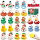 thumbnail image 1 of Juguete de baño Hatende, 24 unidades, patos de goma navideños de 5 cm, 1 of 6