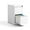 White, variant on Metal Vertical File Cabinet With Lock, 2 Drawers, For Home Office, , Spacious Storage Construction Space