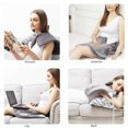 thumbnail image 4 of Electric Large Heating Pad Blanket Portable Shoulder Neck Back Heating Shawl Wrap Pain Relief Temperature Controller, 4 of 5
