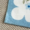 thumbnail image 4 of SAFAVIEH Martha Stewart Jayce Floral Machine Washable Area Rug, Ivory/Light Blue, 4' x 6', 4 of 11
