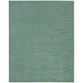 thumbnail image 4 of Nourison Essentials Indoor/Outdoor Blue Green 7' x 10' Area Rug, (7x10), 4 of 11
