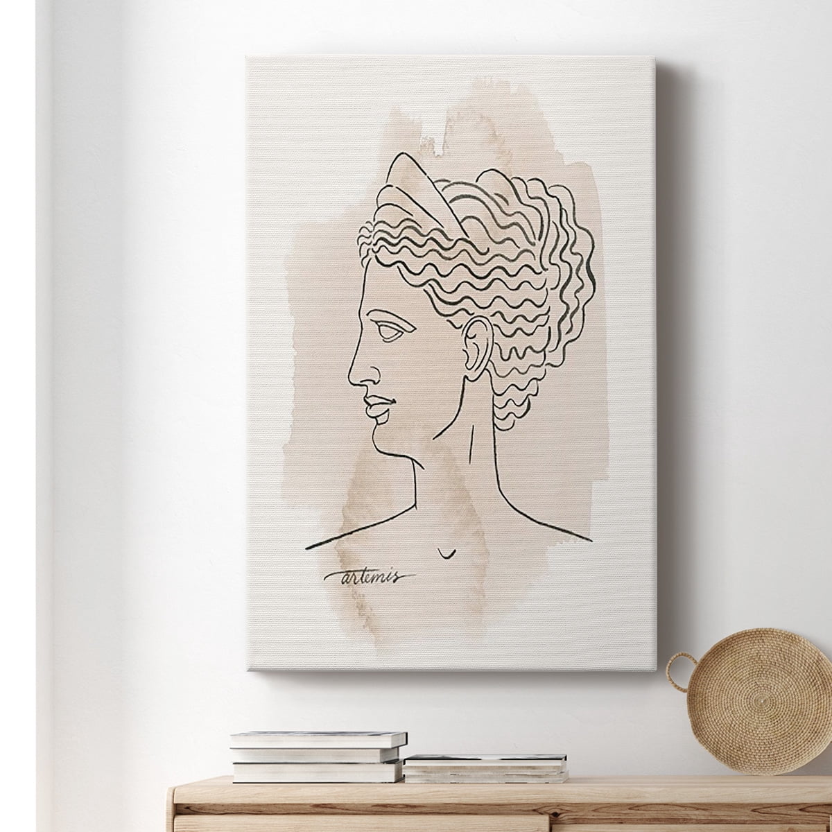 Greek Busts VI Premium Gallery Wrapped Canvas - Ready to Hang