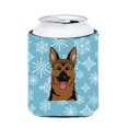 thumbnail image 1 of Snowflake German Shepherd Can & Bottle Hugger, 1 of 1