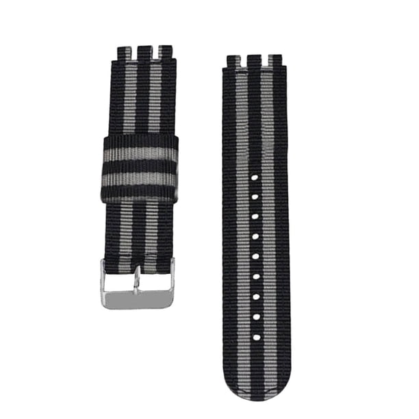Para SwatchSwatch Reloj Nylon Lona Correa 17mm Nylon Lona Accesorios Correa son para varias pulseras reloj Pulseras hombre, mujer y niño 17mm