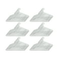 HoneyCanDo Recycled Plastic Petite Clothing Hangers, 60 Pack, White