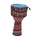 thumbnail image 2 of Tambor Djembe Tambor africano Portátil Montessori PVC Ligero 8 pulgadas Instrumento de percusión Juguetes rítmicos para regalos Niños Adultos Rojo, 2 of 9
