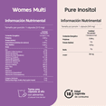 thumbnail image 3 of Set Suplemento Alimenticio LIFE 360+ Inositol Puro + Womens Multi 720 Cápsulas LIFE 360+ Womens Pack, 3 of 7